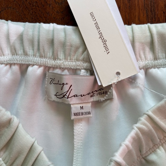 Vintage Havana Spring Camo Printed Cloud Fleece Shorts | Size M - Picture 6 of 10